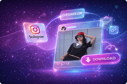 Copy the Instagram profile or post link