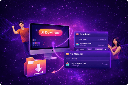 Download the Instagram reel to your device